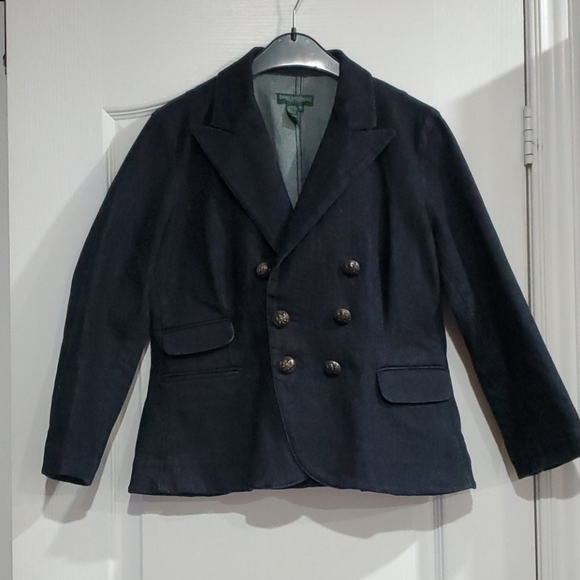 Ralph Lauren Navy Blazer - Picture 1 of 3